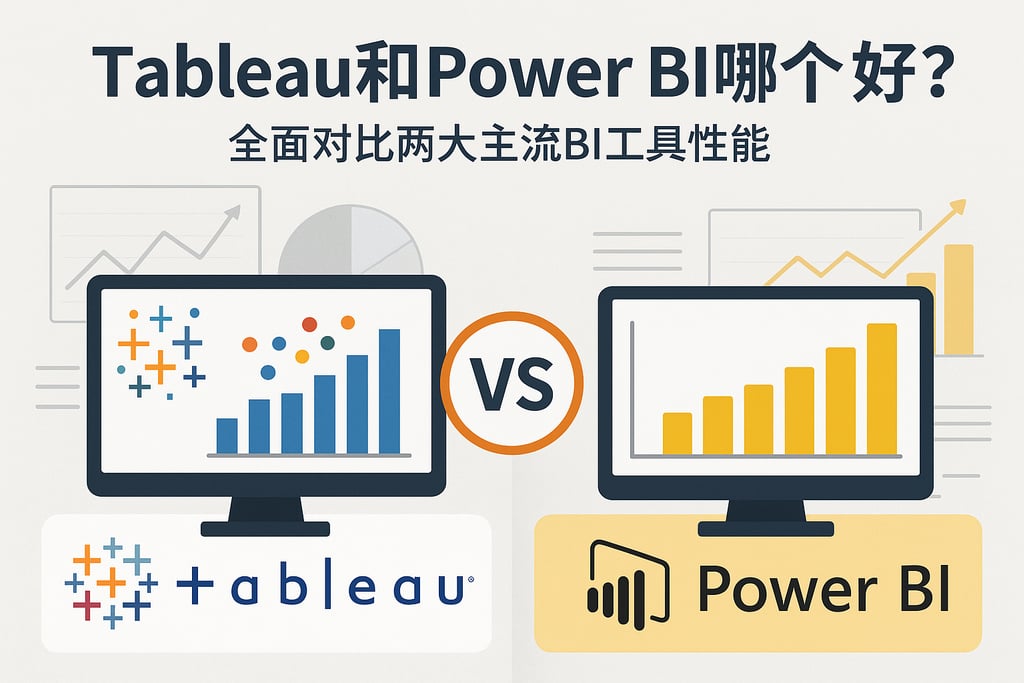 Tableau和Power BI哪个好？全面对比两大主流BI工具性能